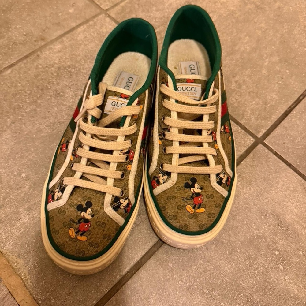 Gucci Mickey Mouse sneakers men